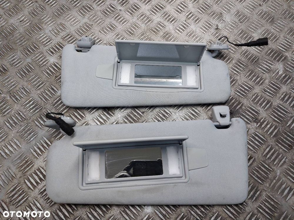 OSŁONA PRZECIWSŁONECZNA LEWA +  PRAWA JAGUAR XF X250 - 2