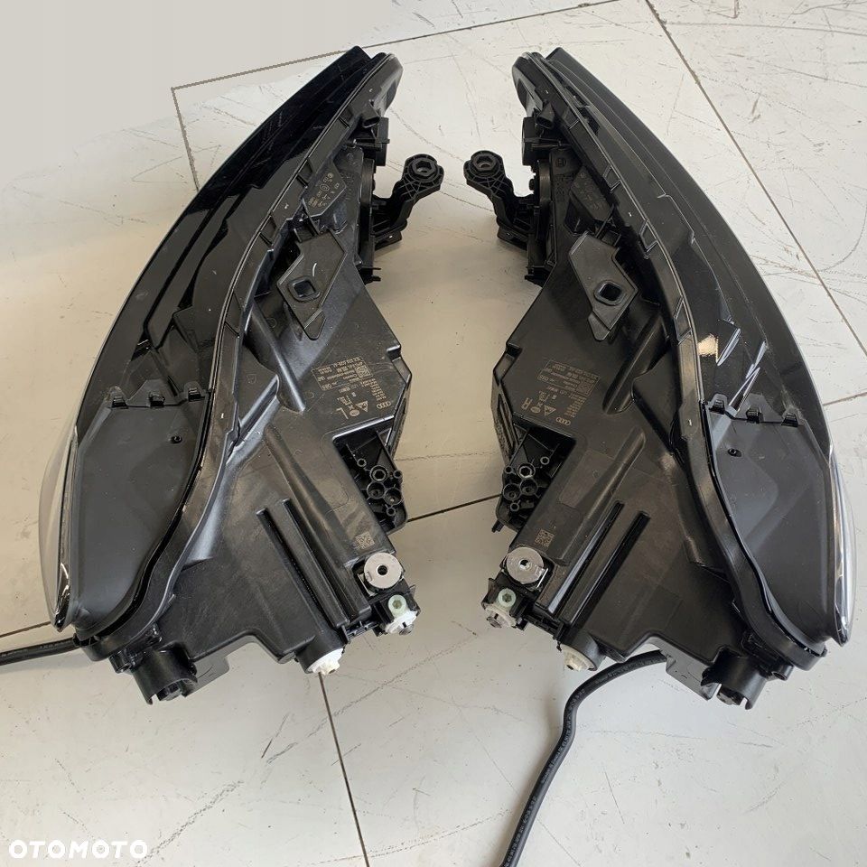 Reflektory Lampy Przód Przednie Lampa Prawa Lewa Oryginał Audi A6 C9 4P 26R - 10
