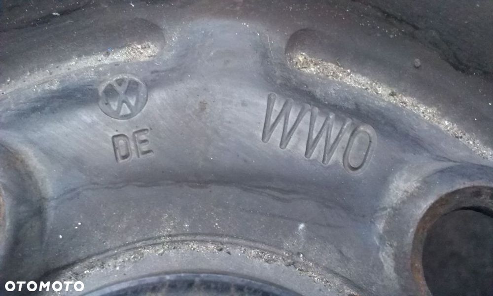 14” - Felgi 4x100 , r14 cali - VW Skoda Seat UP Citigo Ibiza felicia - ORYGINAŁ Volkswagen Polo Lupo - Koło Rezerwowe Zapasowe Dojazdówka - 4