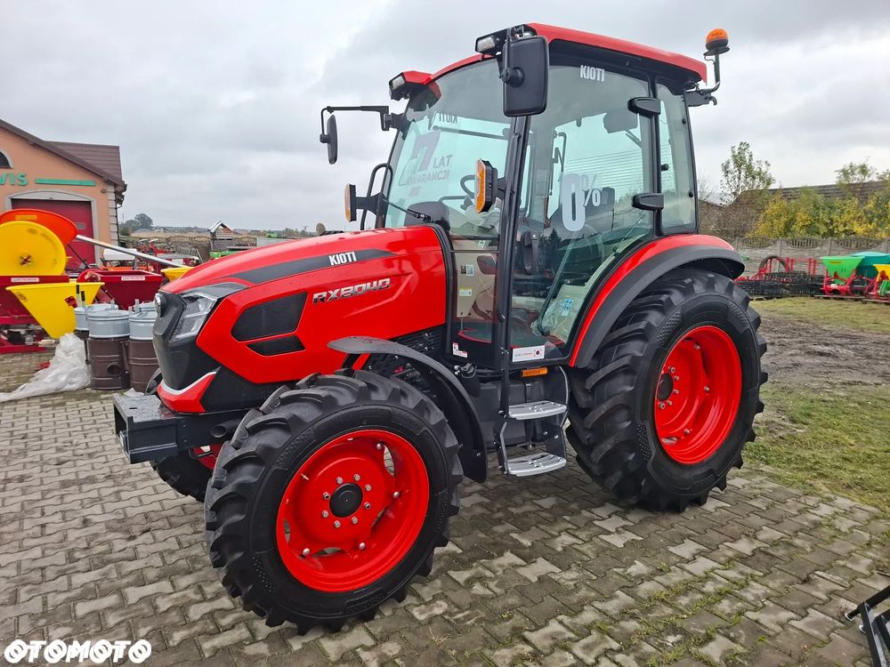 Kioti RX8040 PRO moc 74KM, podnośnik EHR,klima, rewers elektrohydrauliczny