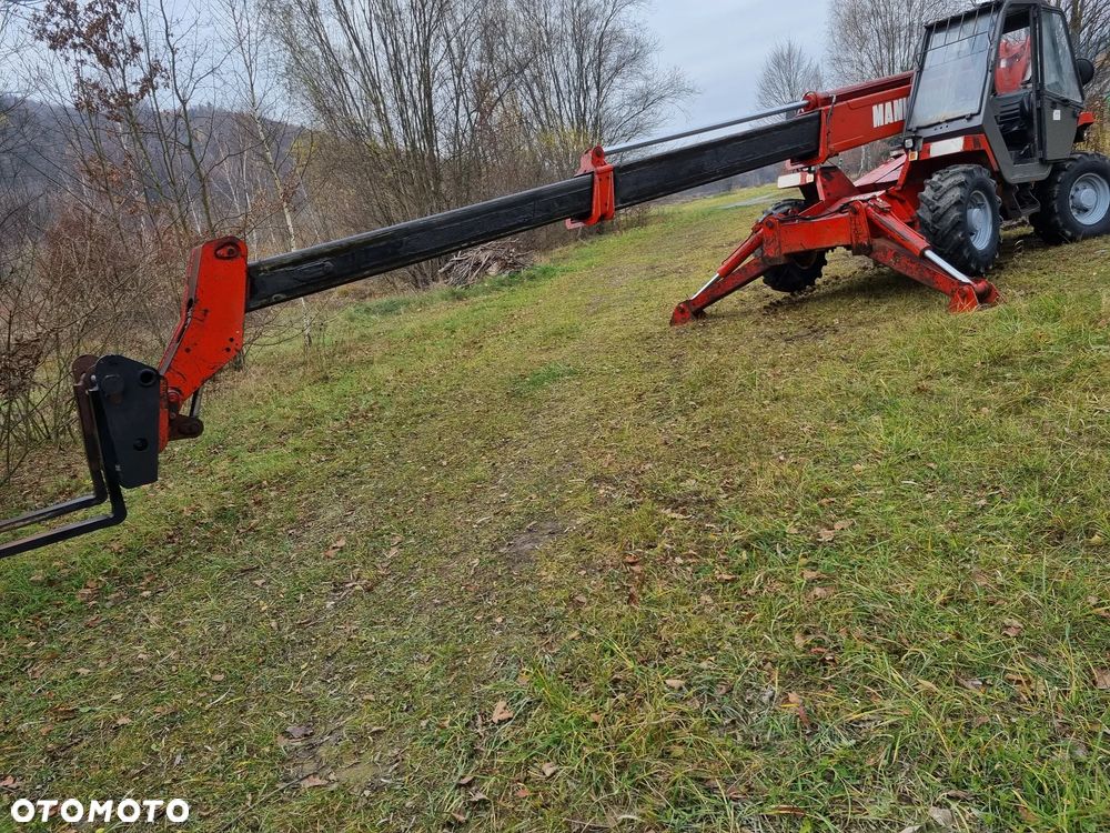 Manitou MT1230.SCP Ładowarka Teleskopowa z podporami 4x4. 13metrów Wysięg! Udzwig 3 tony. Silnik Perkins 4cyl. Import Norwegia! Perfekt stan! 3tryby skrętu. 4 biegi REWERS  Oryginał! Opony ładne. Potężna moc! - 23