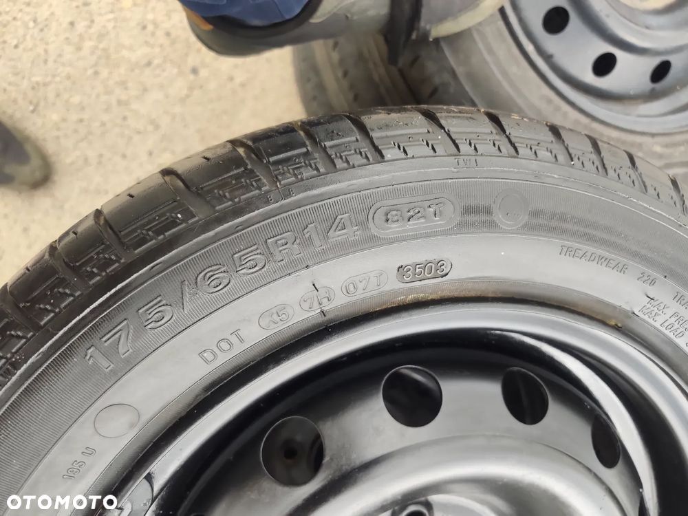 4x108 Felgi Stalowe Stal 14 Koła Letnie Lato Citroen AMI C2 Fiat Topolino Peugeot 206 206+ 207 Opel Rocks 4mm Legnica ALU-RAD 175/65 - 5