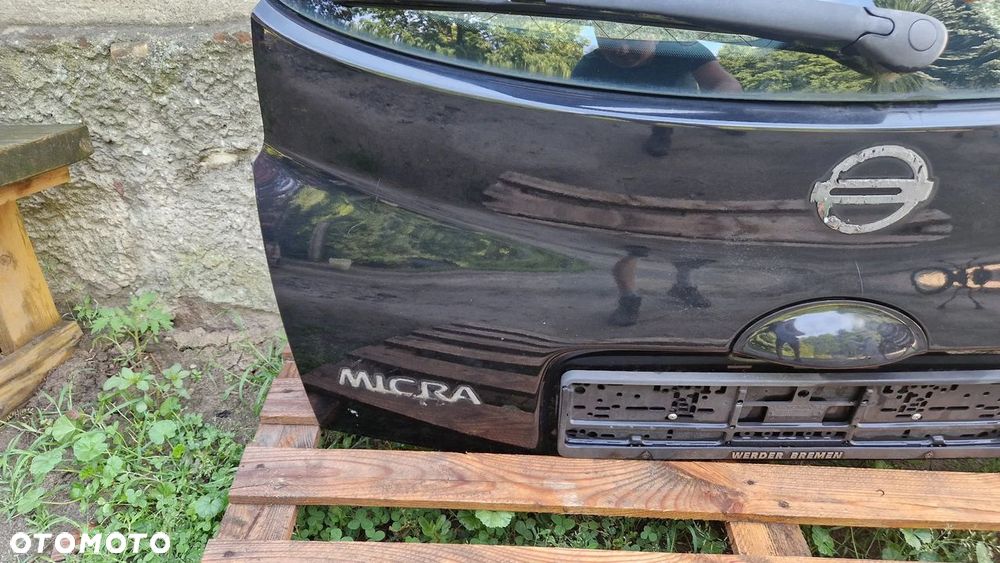Nissan Micra k12 z11G klapa bagażnika EU Oryginalna - 2