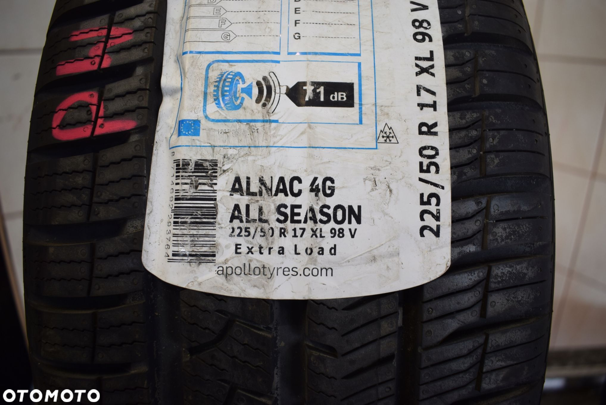 R17 225/50 Apollo Alnac 4G all season Wysyłka gratis! - 2