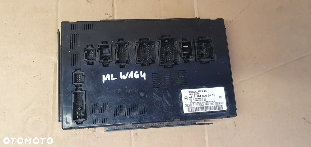 Moduł sterownik SAM Mercedes ML W164 A1649005401 A1645457516 A1649025700 - 1