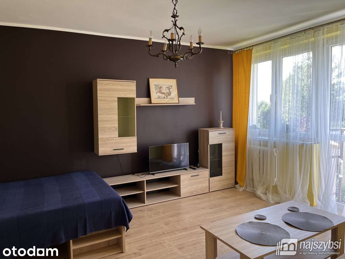 KOSZALIN - KAWALERKA 33,86M2 W PEŁNI UMEBLOWANA