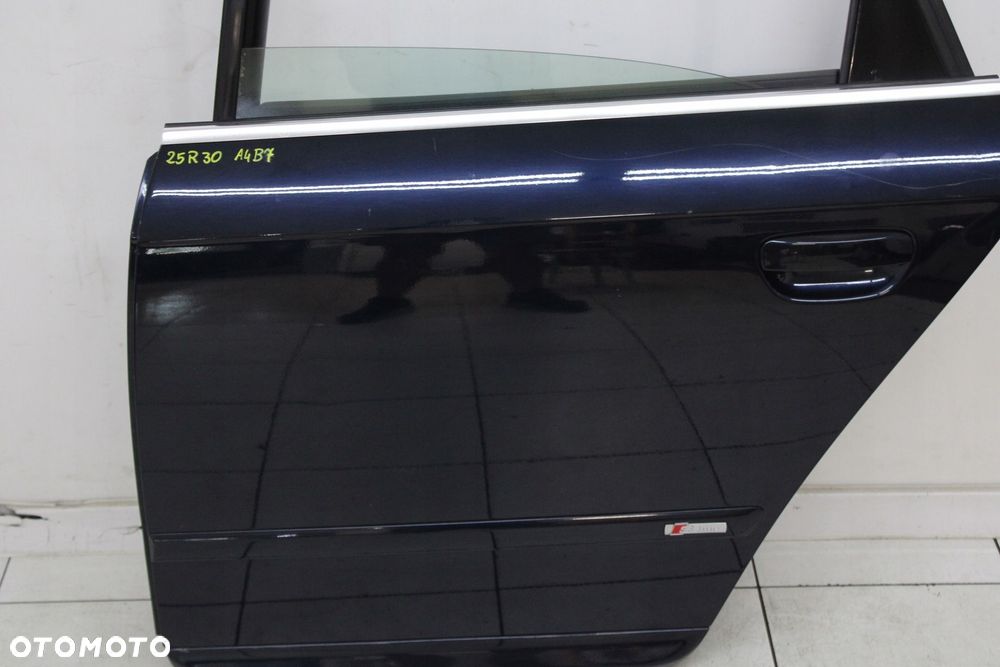 AUDI A4 B7 SEDAN 04R- DRZWI LEWE TYLNE LEWY TYŁ LZ5A - 5