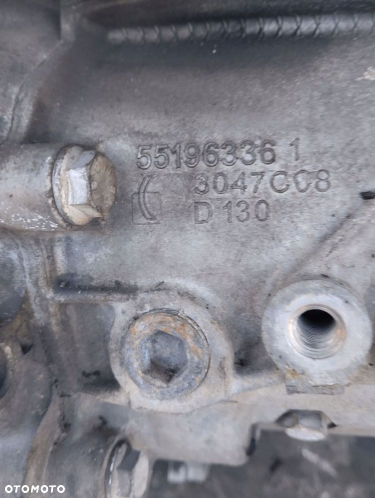 skrzynia biegów fiat 500 punto 1.3 jtd m-jet 55276900 - 3