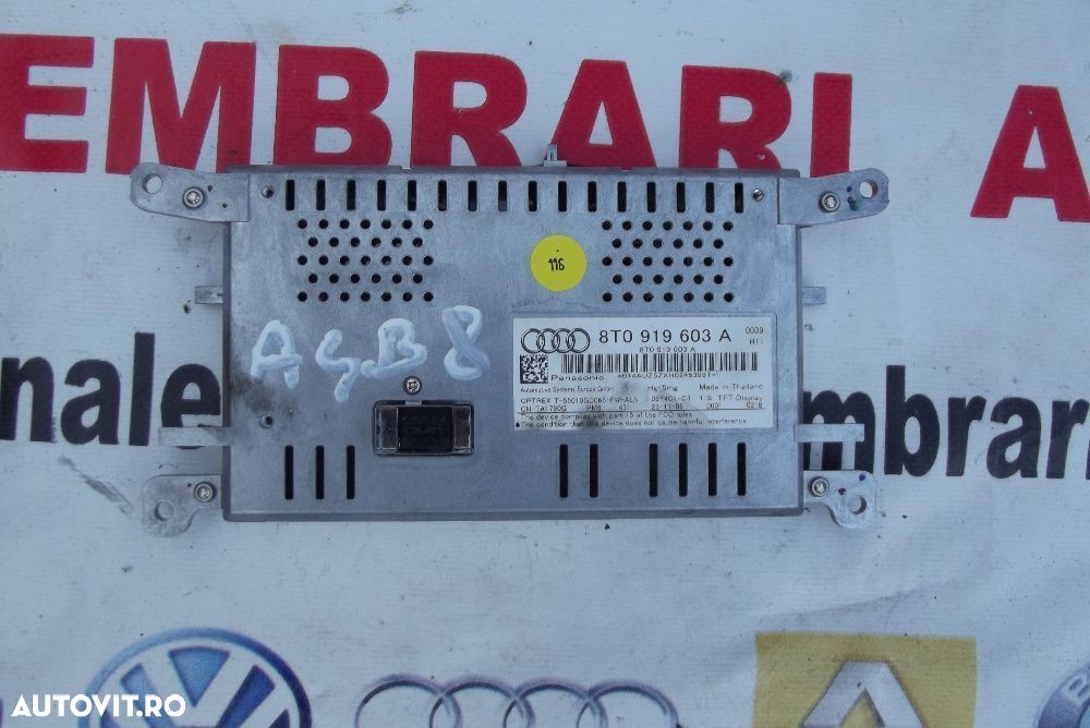 Display Audi A4 B8 2008-2015 Audi A5 dezmembrez Audi A4 B8 cnh cag - 3