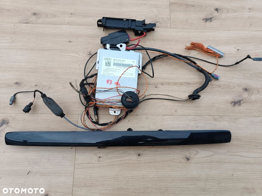 AUDI A8 D3 ZESTAW KAMERA COFANIA KOMPLET BLENDA 4E0910441