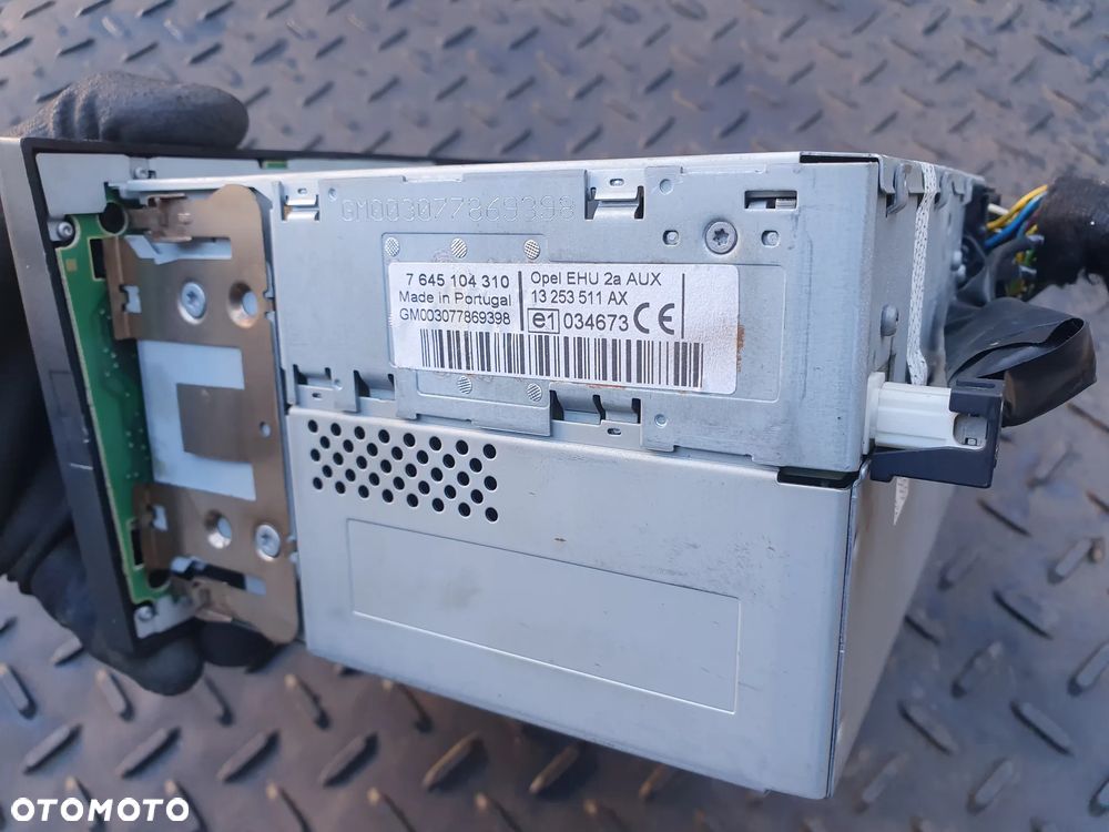 RADIO OPEL VECTRA C SIGNUM ASTRA H MERIVA A 13253511 - 3