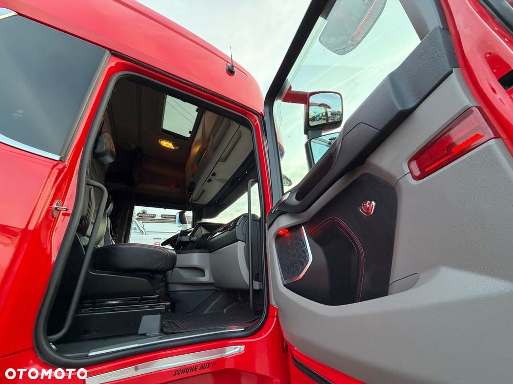 Scania 580s Scania z Niemiec ASO kontrakt serwisowy idealny stan v8 4x2 - 34