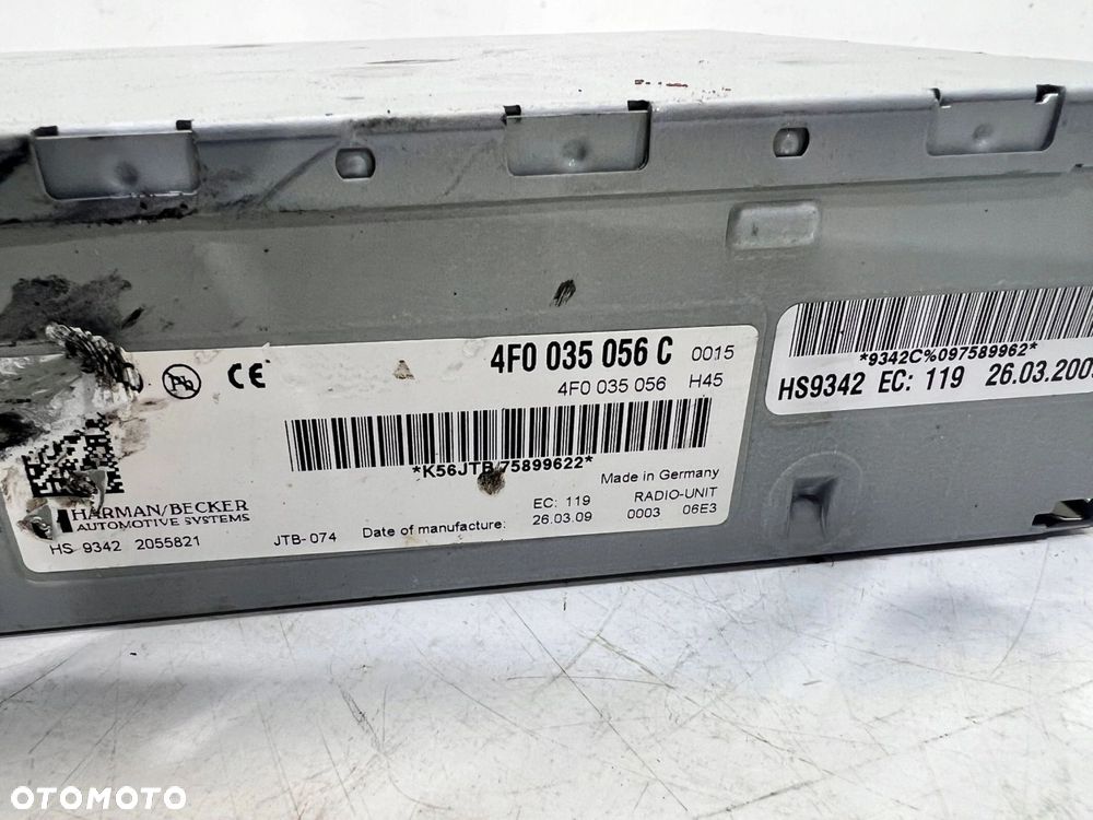 TUNER RADIOWY MODUŁ RADIA AUDI A4 A5 A6 4F0035056C - 6