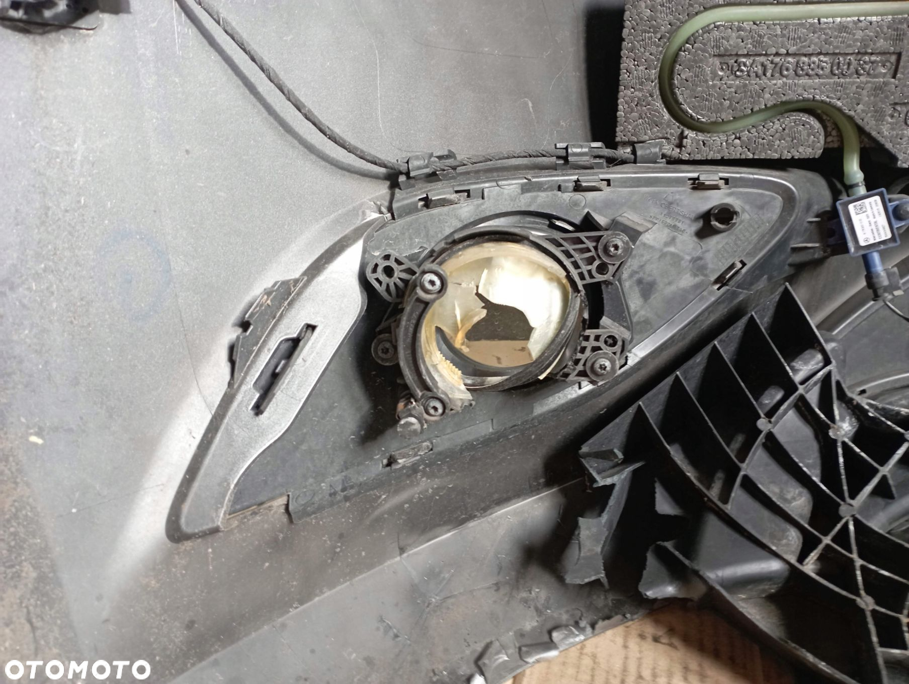 MERCEDES W176 A KLASA ZDERZAK PRZÓD PRZEDNI GRILL A1768850025 - 15