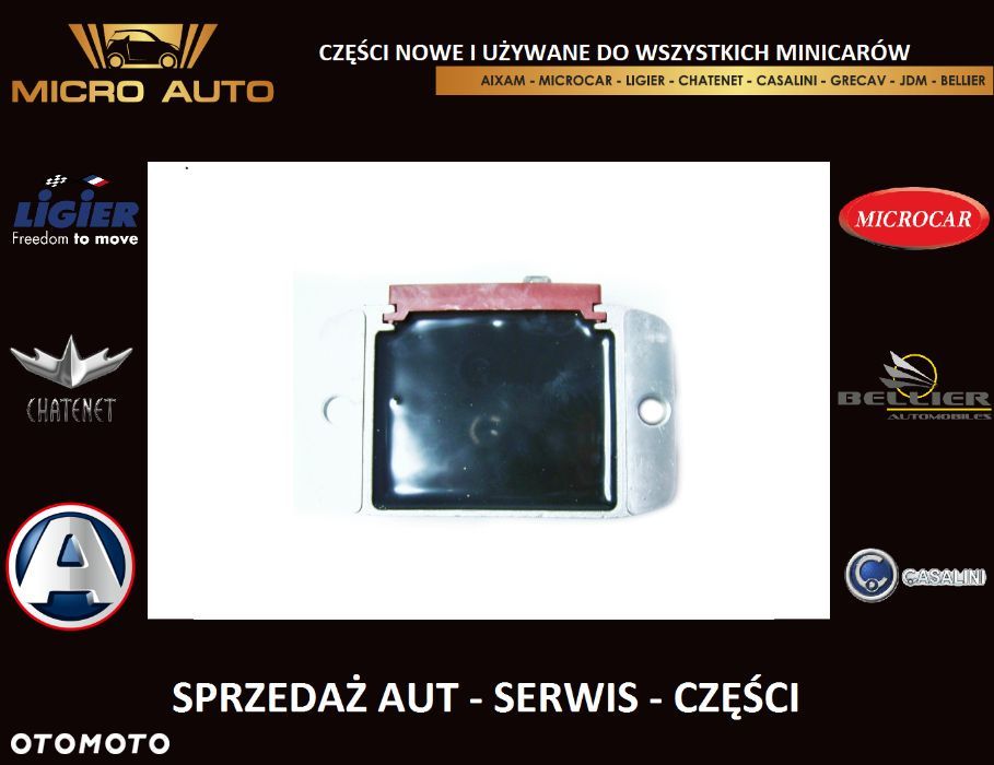 Regulator napięcia Lombardini Focs Aixam Microcar Ligier Grecav Bellie - 2