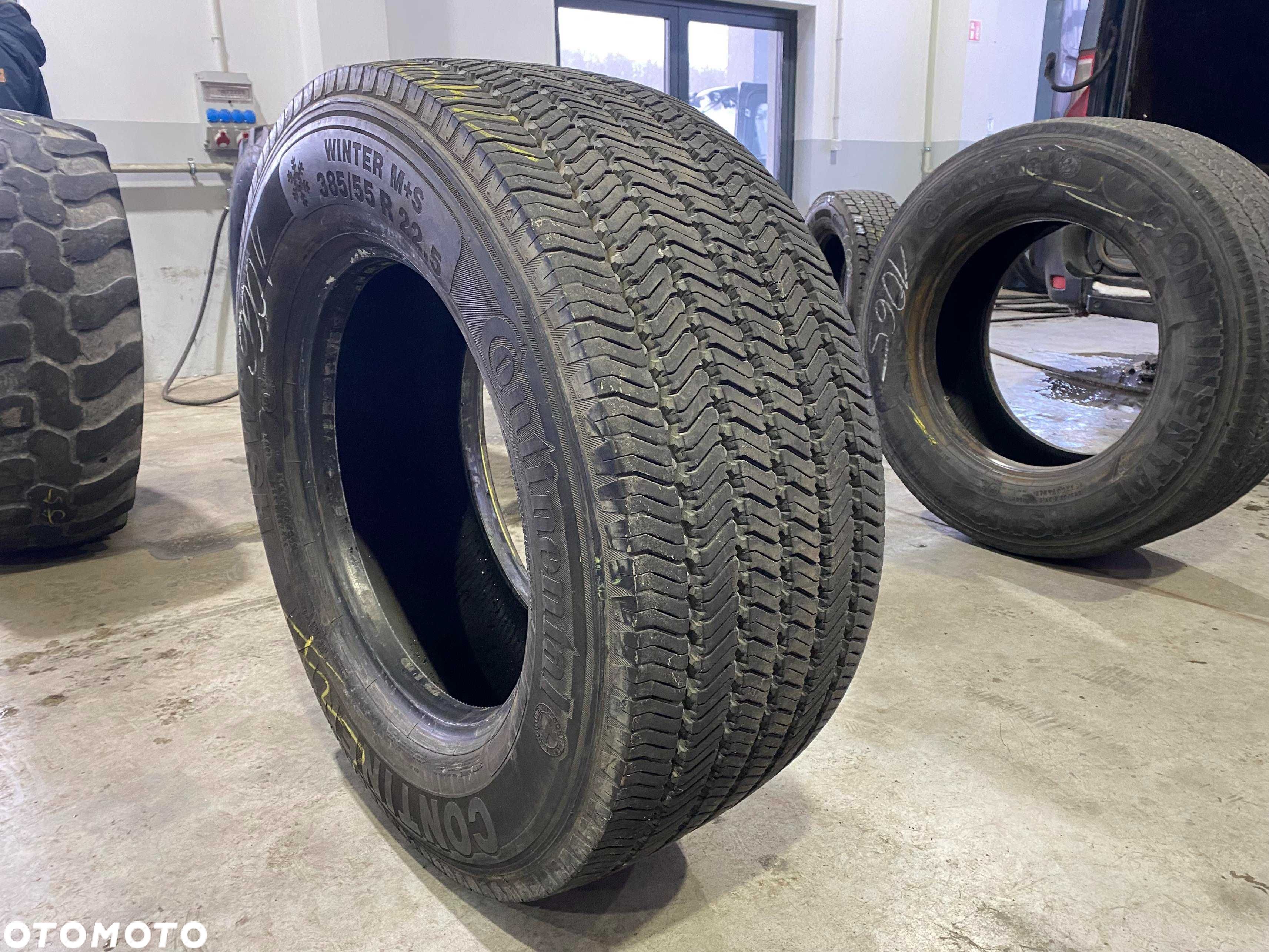 Opona 385/55R22.5 CONTINENTAL HSW2 Scandinavia Przód 14mm - 1