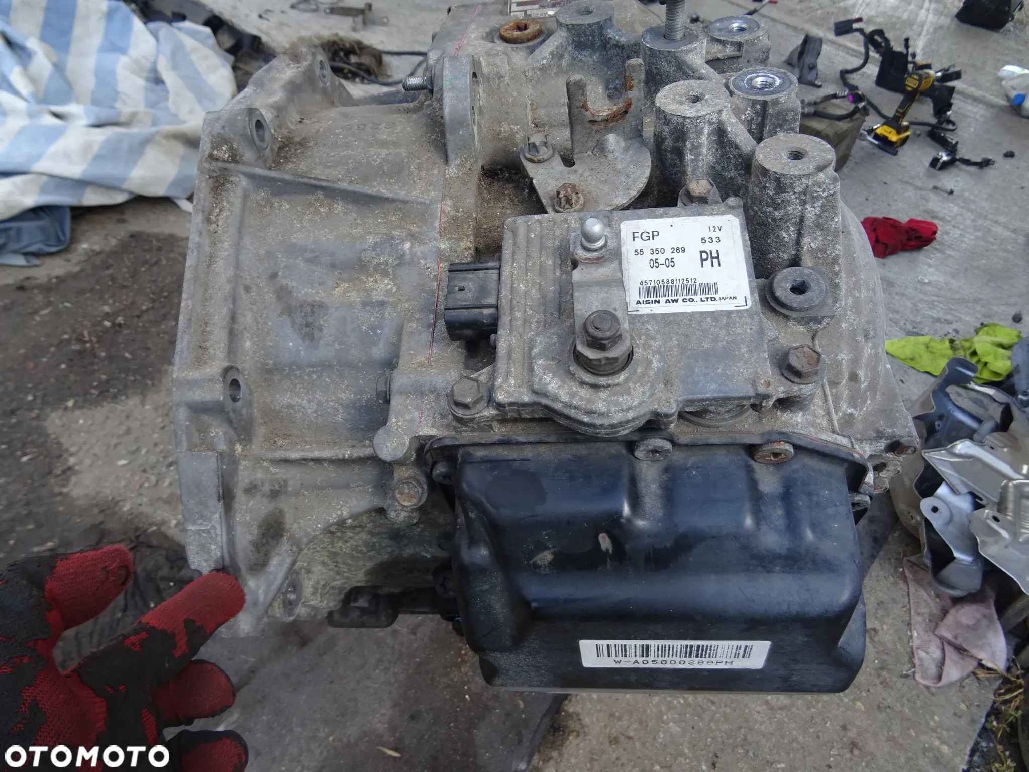 Opel Vectra C Signum 2,8T V6 Z28NET skrzynia automat AF40 TF-80SC PH - 4