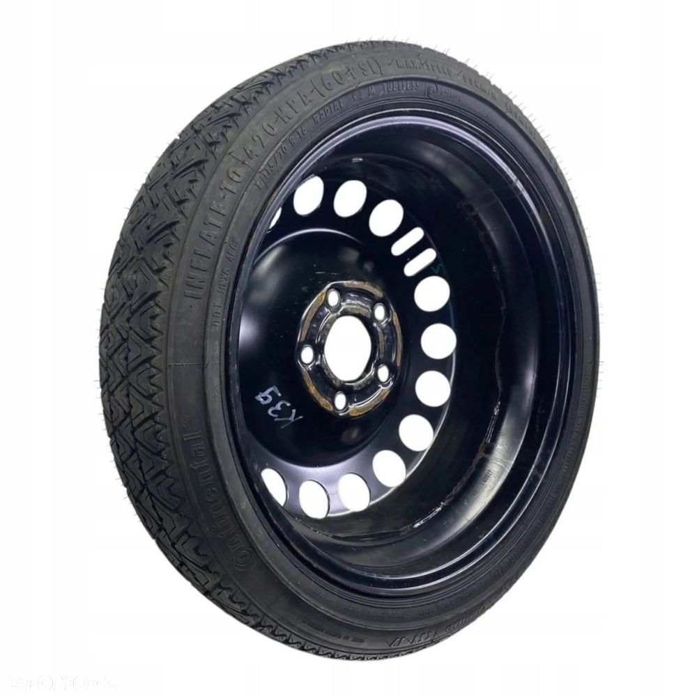 KOŁO DOJAZDOWE OPEL VECTRA C SIGNUM ASTRA H 115/70R16 5X110 2160132 - 6