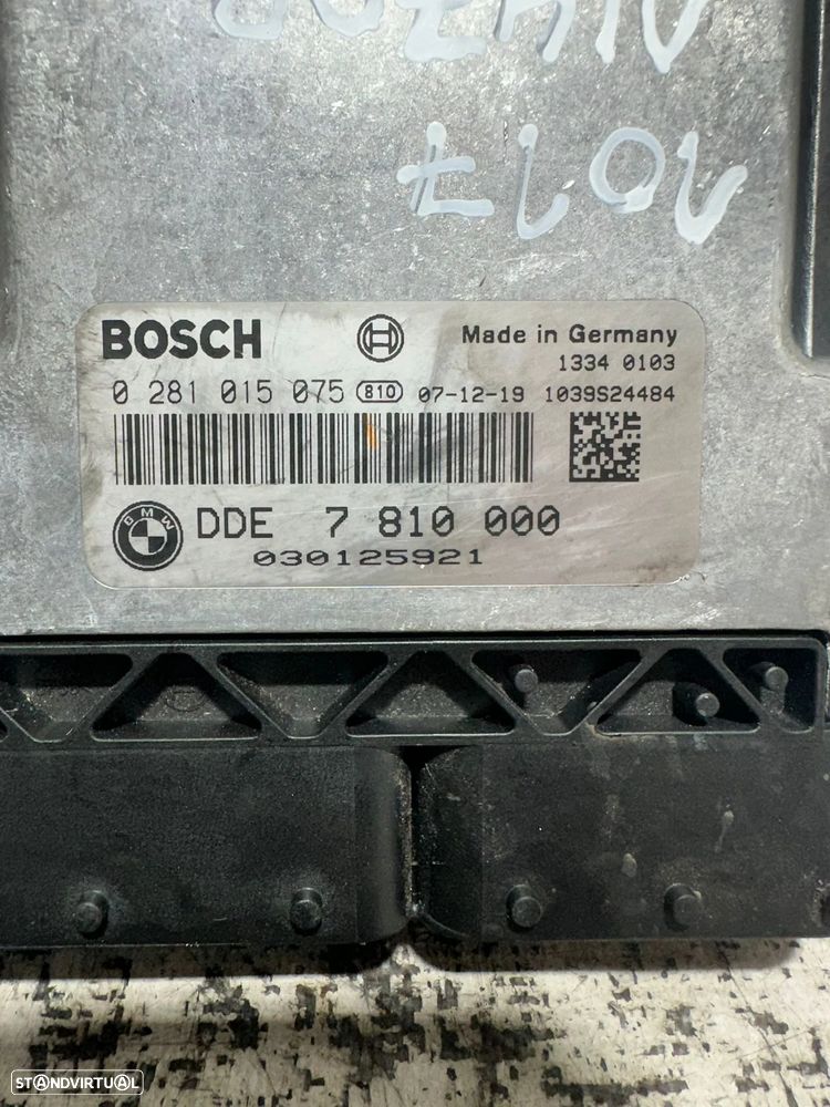 .Centralina ECU Motor Bosch BMW - N47D20 - 7810000  0281015075 - 7