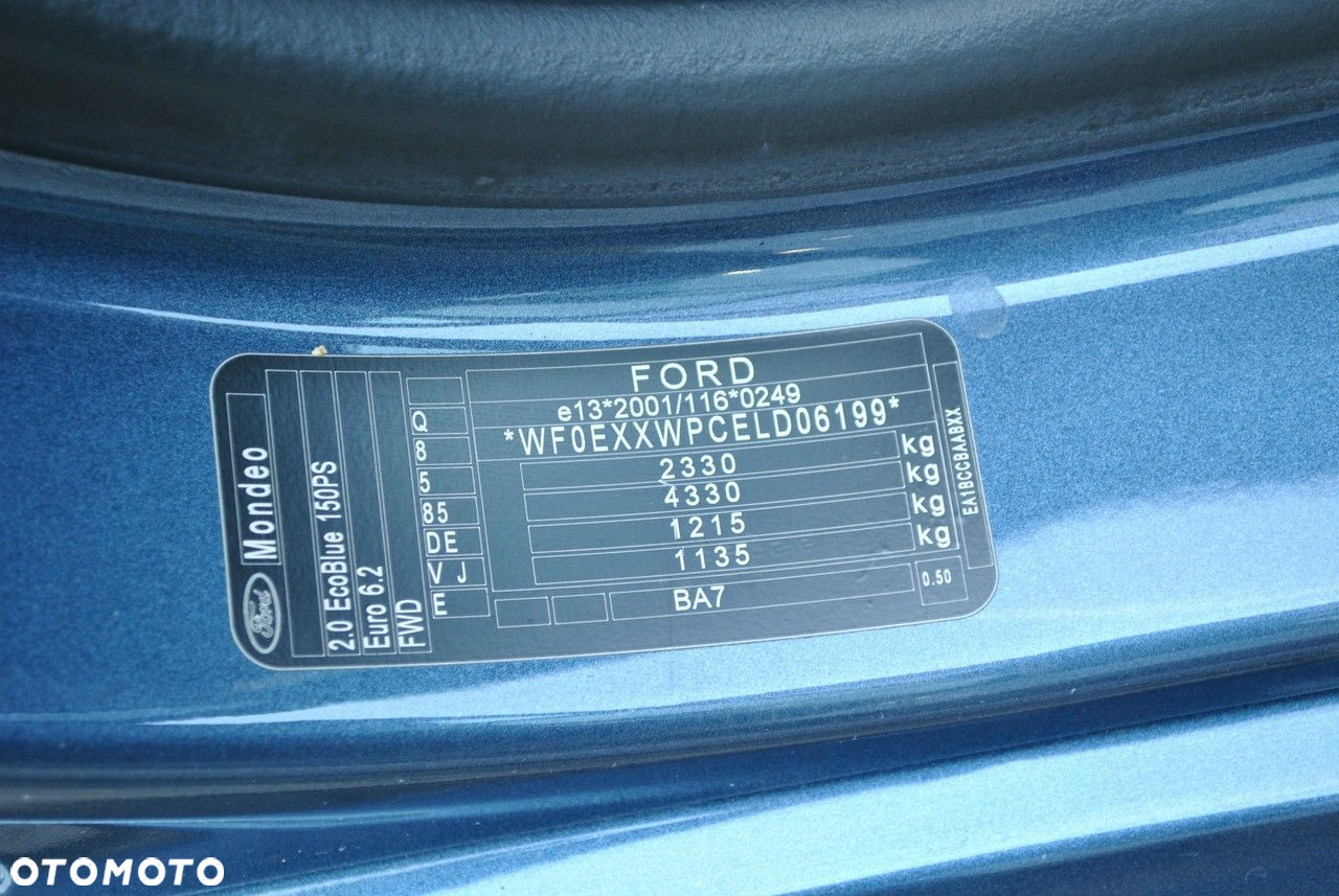 Ford Mondeo 2.0 EcoBlue Titanium - 34