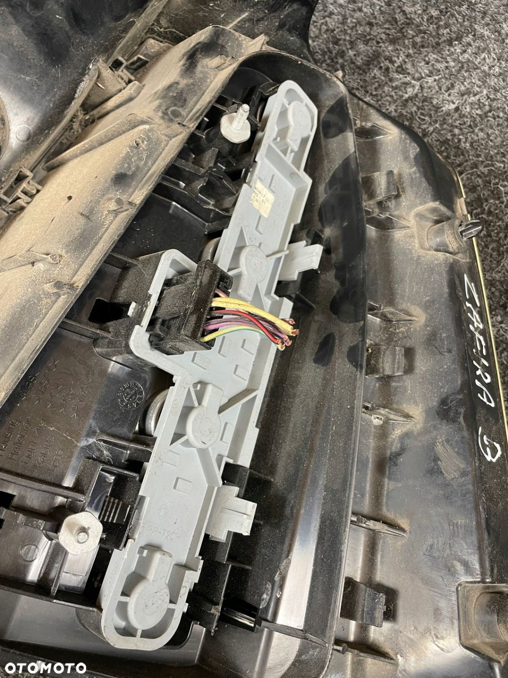 opel zafira b lampa lewa tył tylna OE europa 24451841 - 15