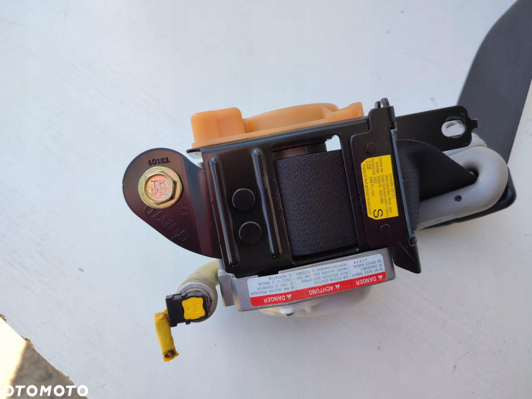 Pas bezpieczeństwa prawy przód SUBARU IMPREZA II LIFT GD KOMBI 03-06 EUROPA - 4