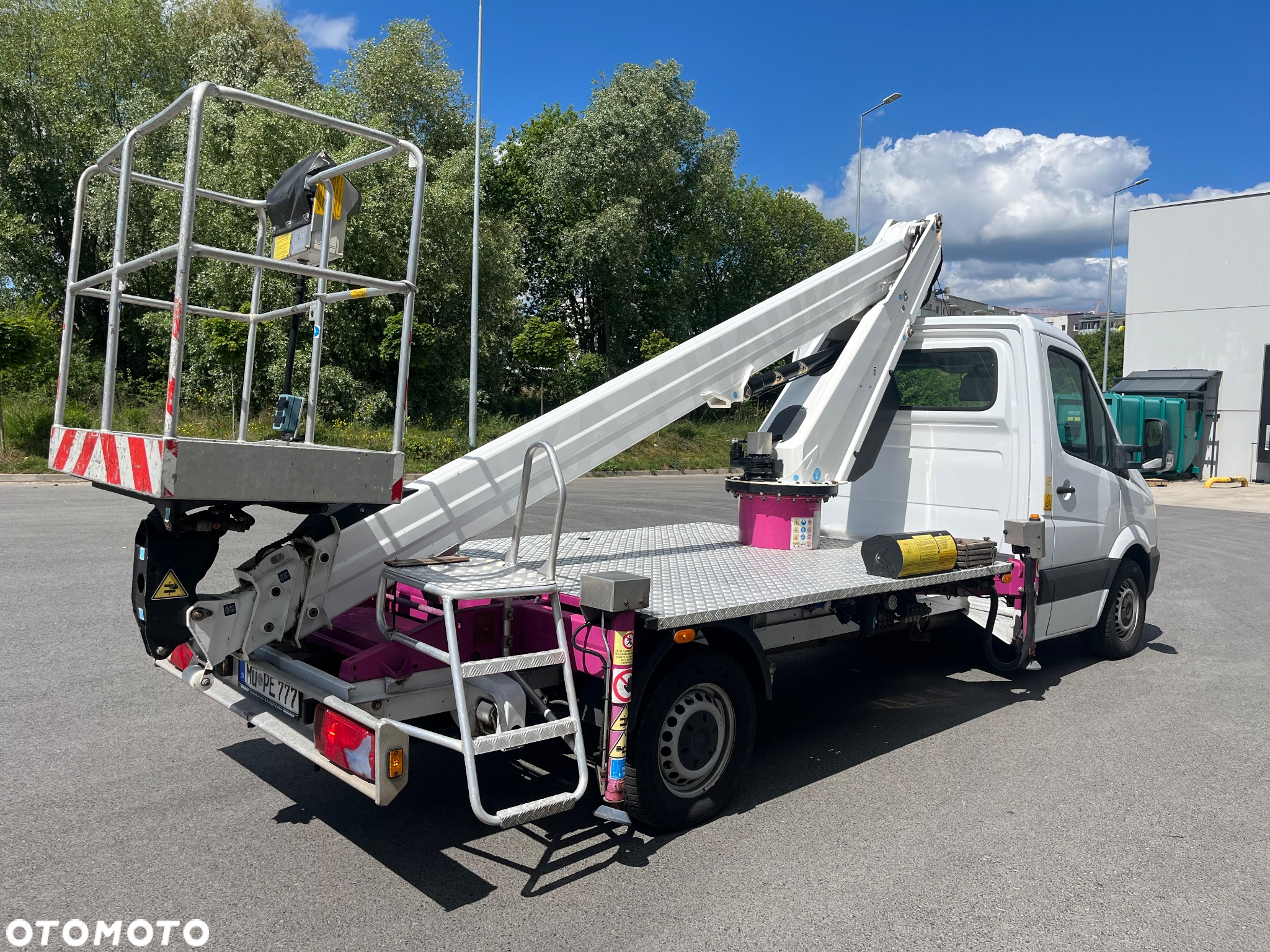 Mercedes-Benz Podnośnik Koszowy Zwyżka GSR 180T 18 metrów 13 metrów w Bok!Super Stan! UDT! jak Wumag Ruthmann Multitel! Kosz 300KG - 5