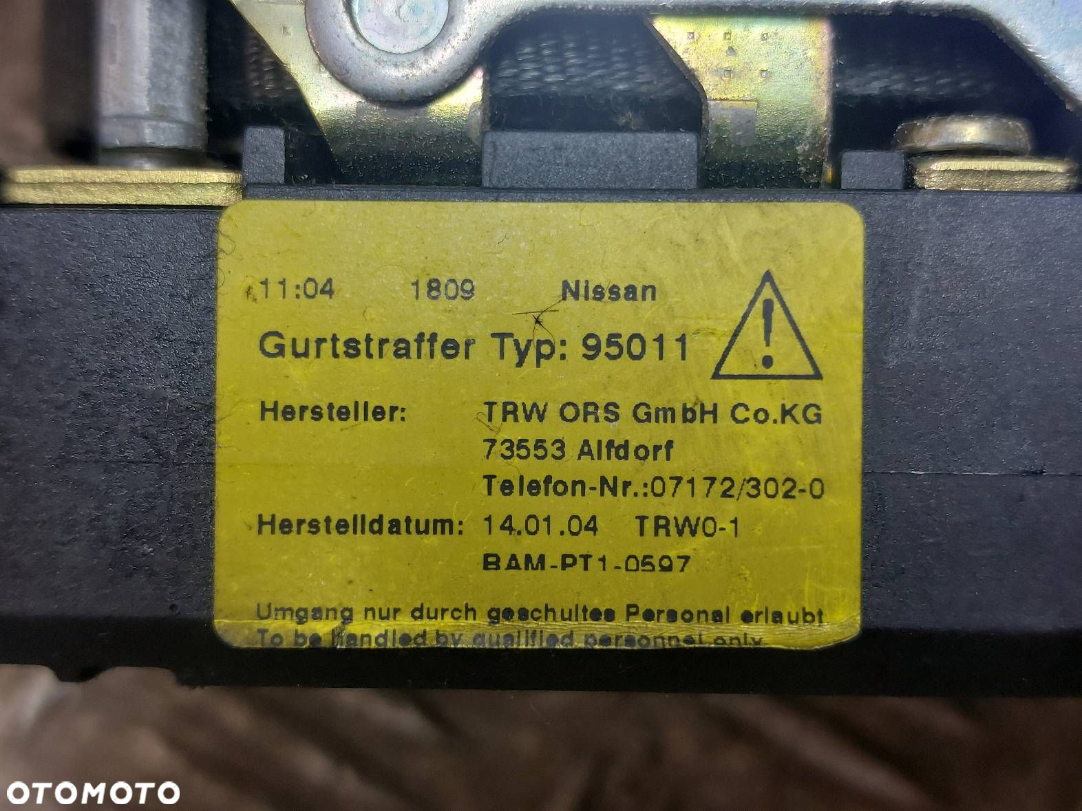 ZESTAW AIRBAG MICRA K12 DESKA KOKPIT PODUSZKI AIRBAG PASY MODUŁ - 7
