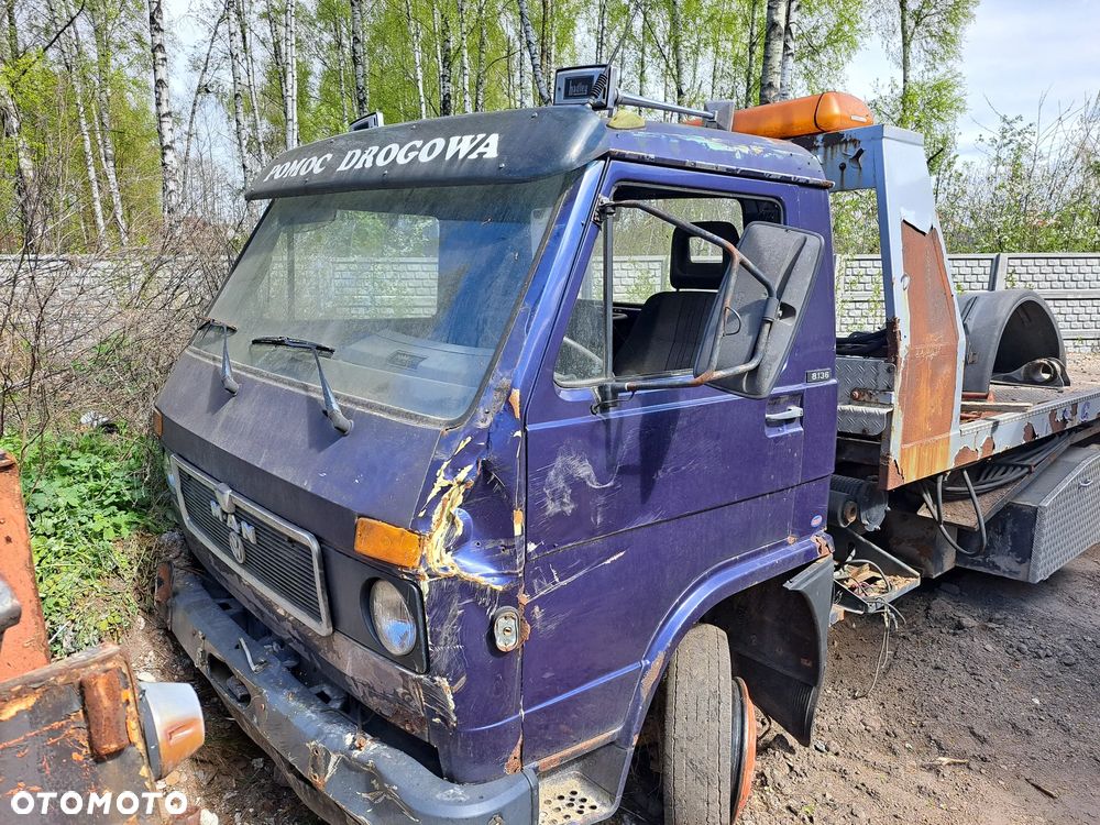 AUTOLAWETA POMOC DROGOWA MAN-Volkswagen G90 8.136 - CZĘŚCI !!! - 2