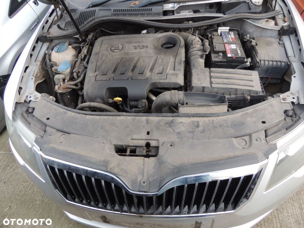 Pas przedni z chłodnicami SKODA Superb II '13 lift - 1