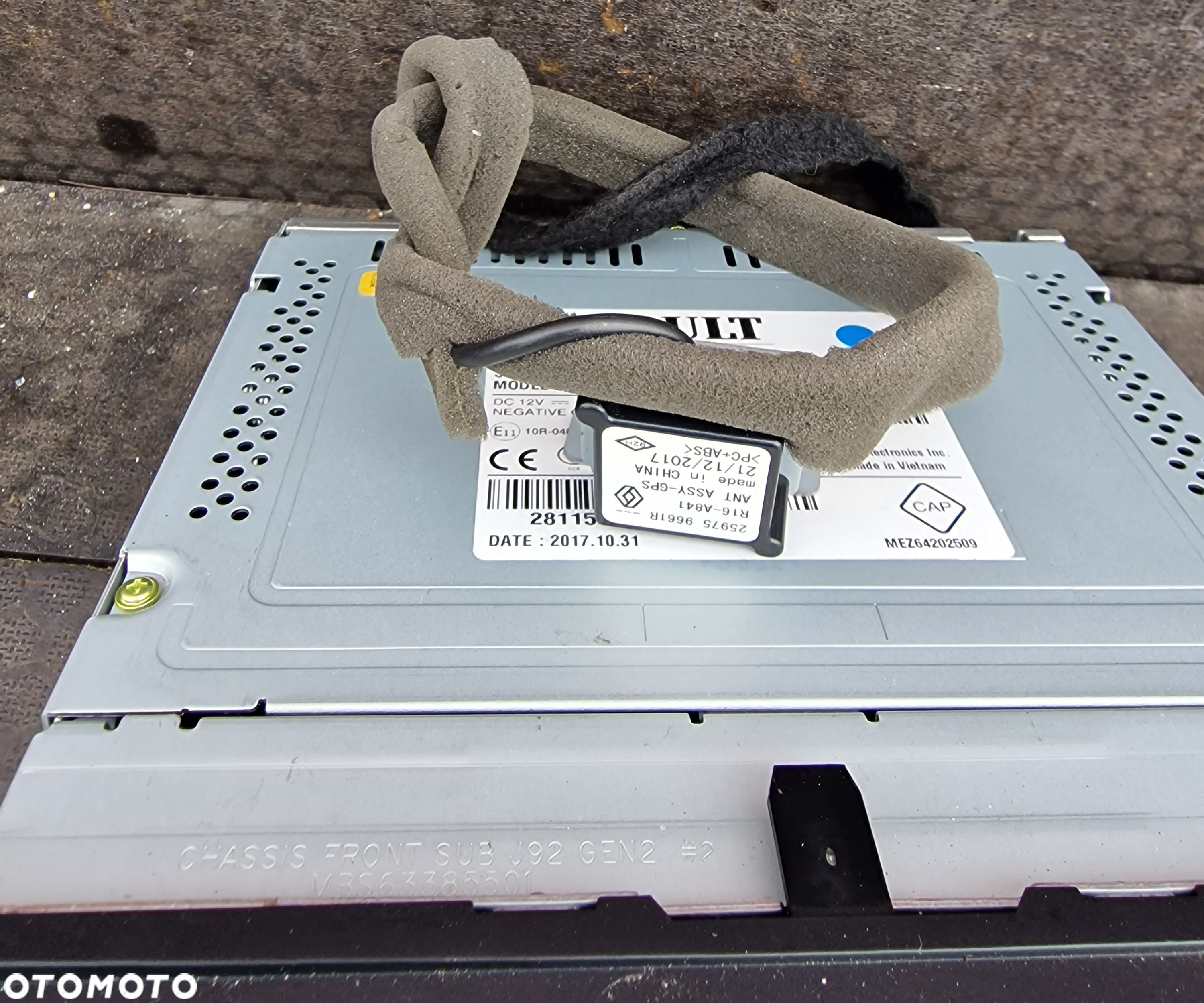 RADIO NAWIGACJA ANTENA GPS 281153391R 259759661R DACIA SANDERO II STEPWAY - 5
