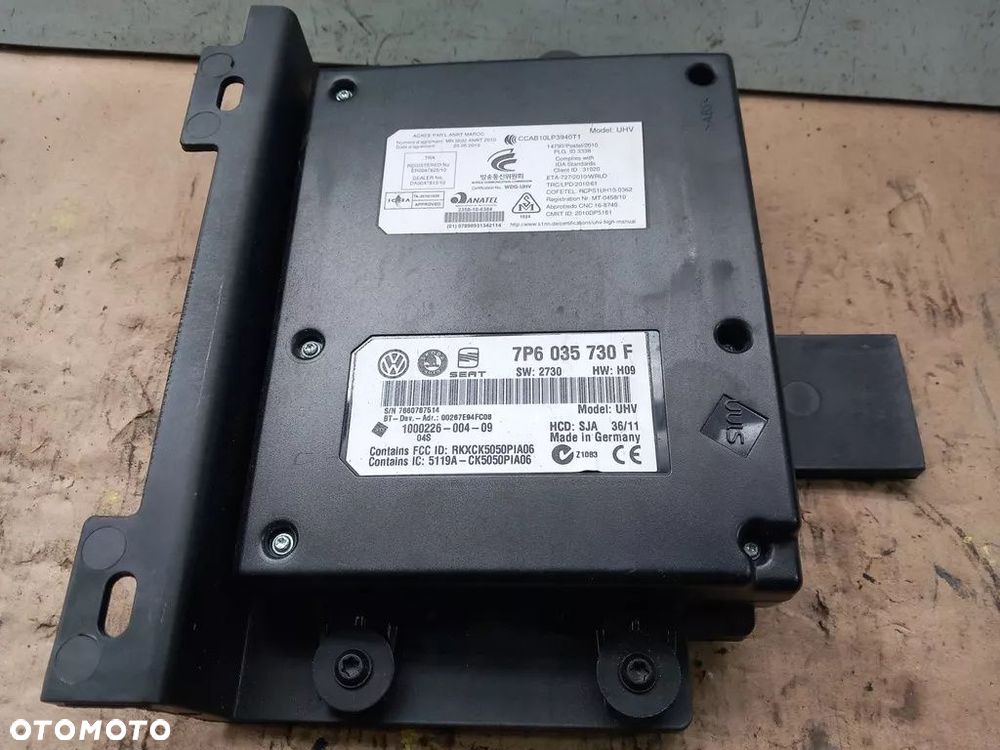 MODUŁ BLUETOOTH VW SEAT SKODA 7P6035730F - 2