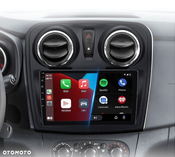 Radio nawigacja Renault Logan 2 Sandero 2014 - 2019 Android 4GB 64GB A