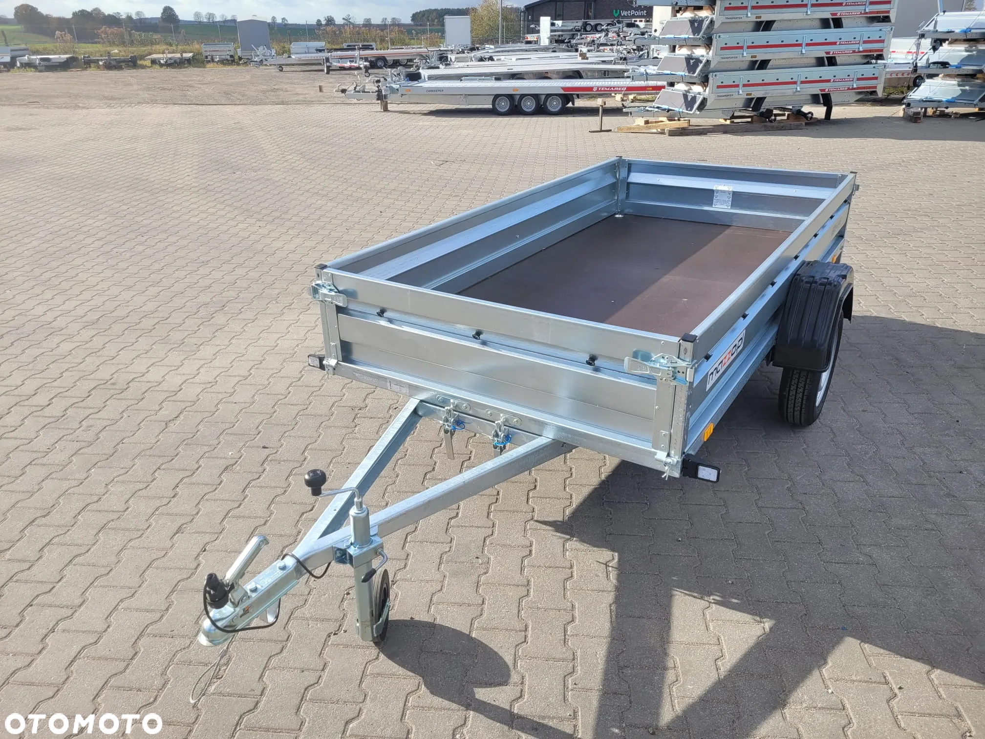 Zaslaw Dostawa Przyczepka uchylna DMC750kg 265x132x35cm SOLIDNA I MOCNA! HIT! - 6