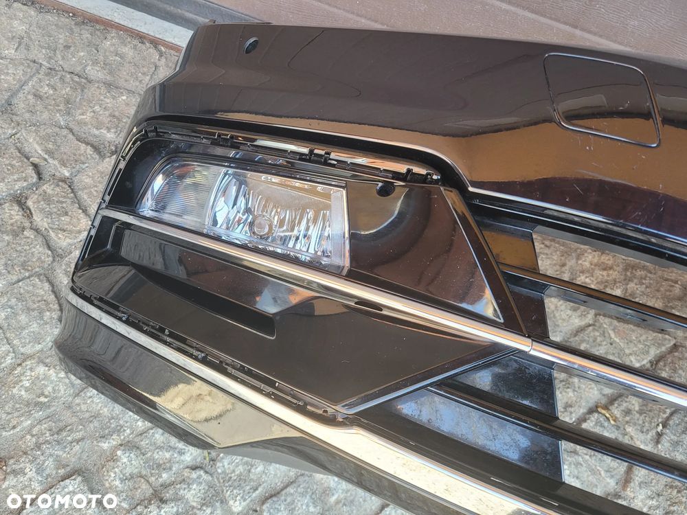 ZDERZAK PRZEDNI PRZÓD VW PASSAT B8 R-LINE LC9X SPRYSKIWACZE HALOGENY SPOILER - 5