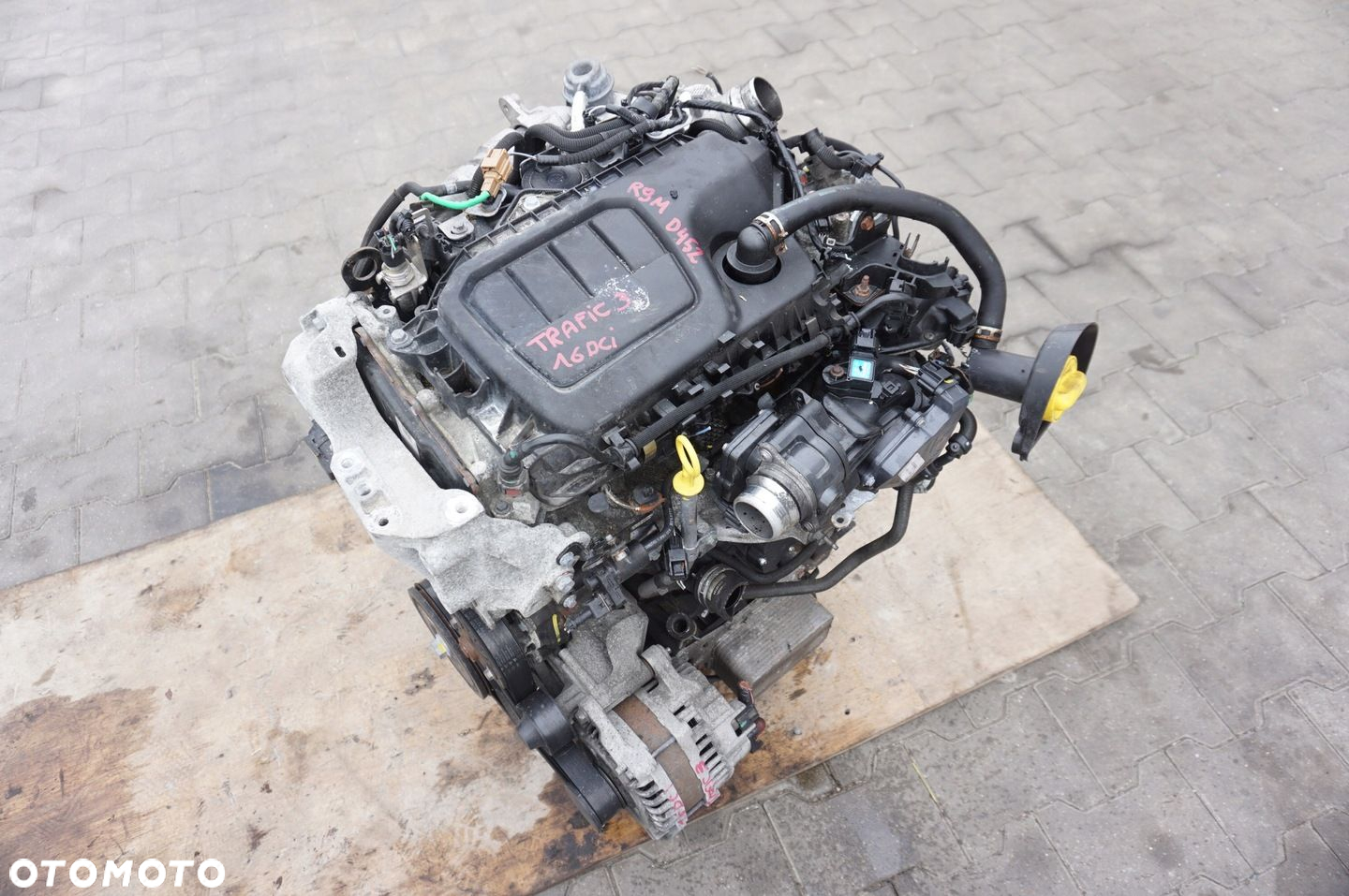 SILNIK R9M D452 RENAULT TRAFIC III 1.6 DCI B-TURBO KOMPLETNY 92 TYŚ KM - 10