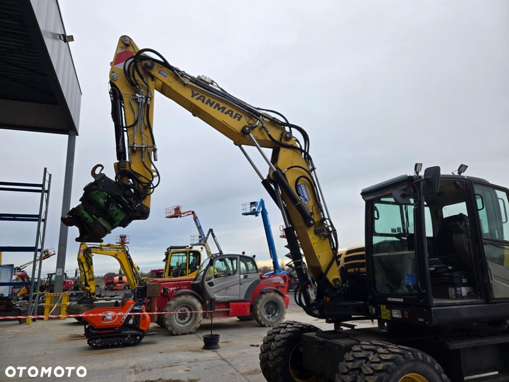 Terex Yanmar B110W, 2020 rok, Rototilt!, nowe opony, łyżka skandynawska nowa!, sprowadzona z zagranicy! - 4