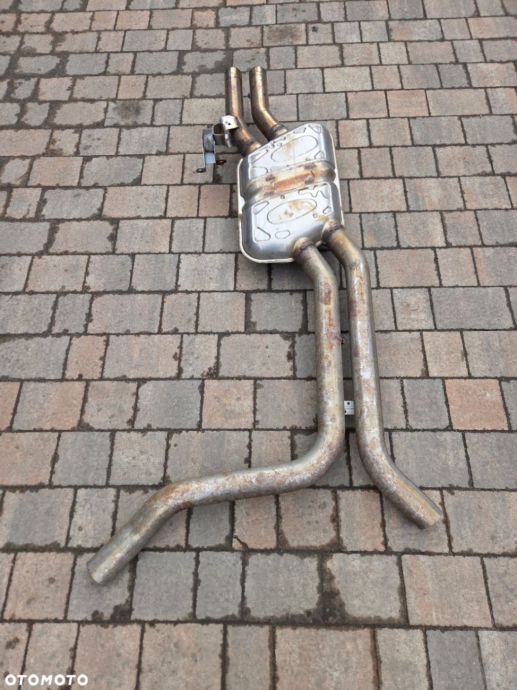 AUDI S8 A8 D4 LIFT 4.0 TFSI TŁUMIK WYDECH ŚRODKOWY 4H0253411N - 1