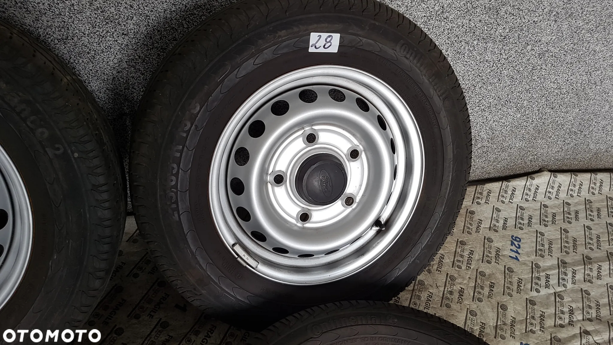 KOŁA LETNIE FORD TRANSIT CUSTOM  5X160  215/65R15C - 13