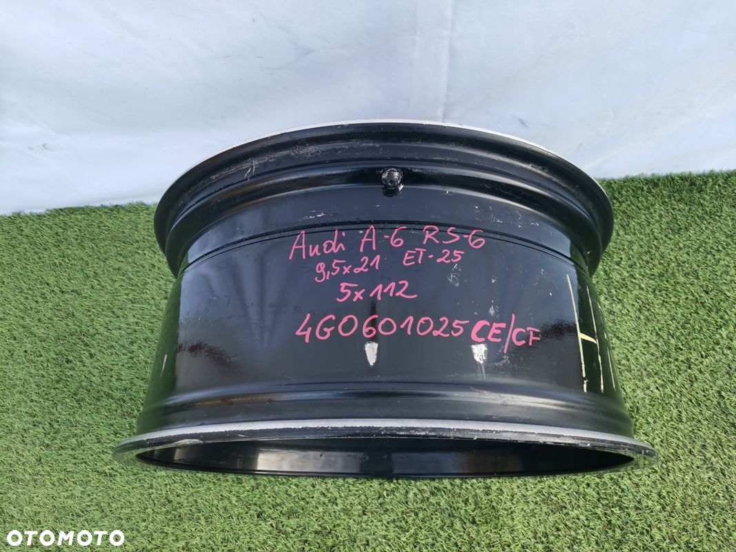 FELGA AUDI A6 4G RS6 9,5x21 ET25 5x112 4G0601025CF 4G0601025CE - 11