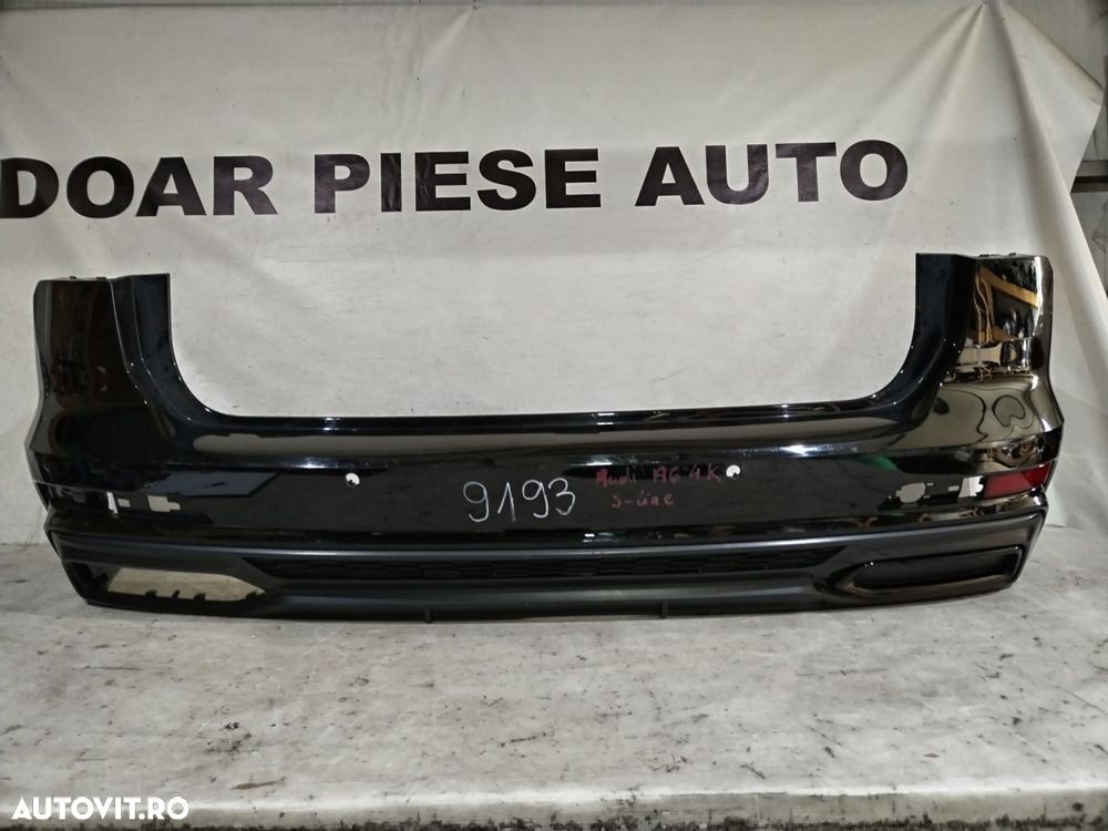 Bara spate Audi A6, C8 S-Line, Kombi, Break, 2018, 2019, 2020, 2021, 2022, 2023, 2024, cod origine OE 4K9807511C . - 1