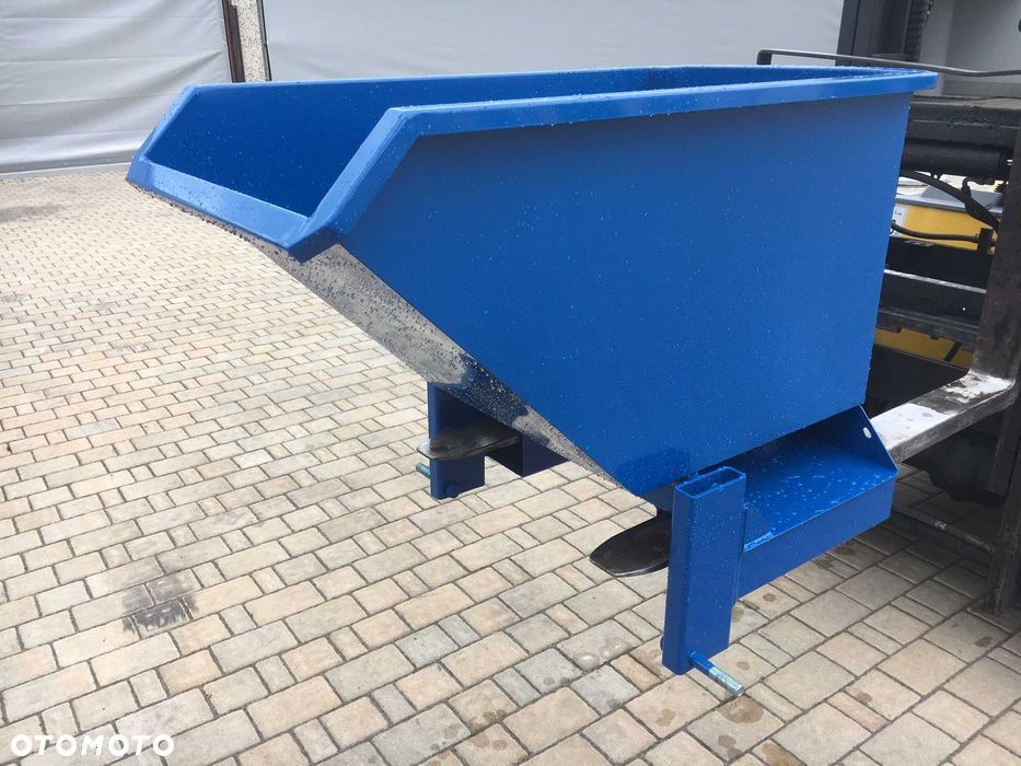 Pojemnik wzmacniany samowyładowczy z kołami PMMC LIGHT 1000 L KONTENER - 6
