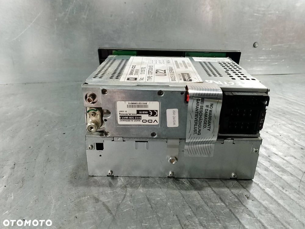 RADIO  OPEL VECTRA C 13150752  13154971 - 6