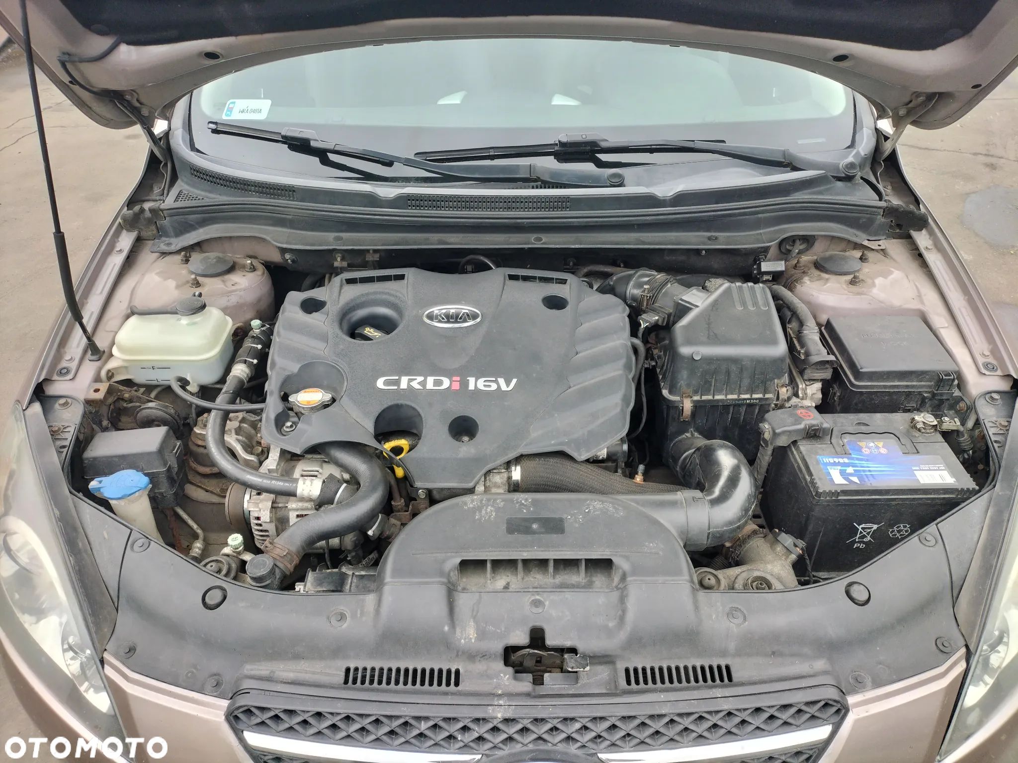 KOMPLETNY SILNIK KIA CEED I KOMBI 2.0 CRDI 140 KM D4EA KOD LAK.8Q - 1