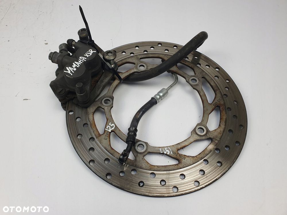 TARCZA HAMULCOWA ZACISK PRZÓD Yamaha XSR 125 XSR125 przednia tarcza - 4