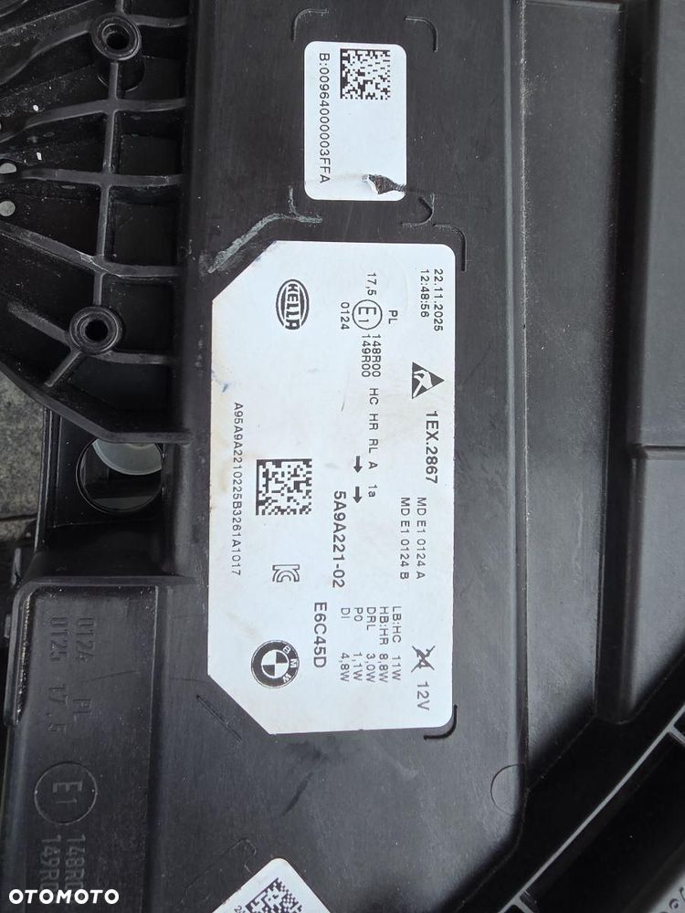 BMW X1 U11 Lampy przód Full Led Basic Led 5A9A221–02 5A5BD44-02 - 15