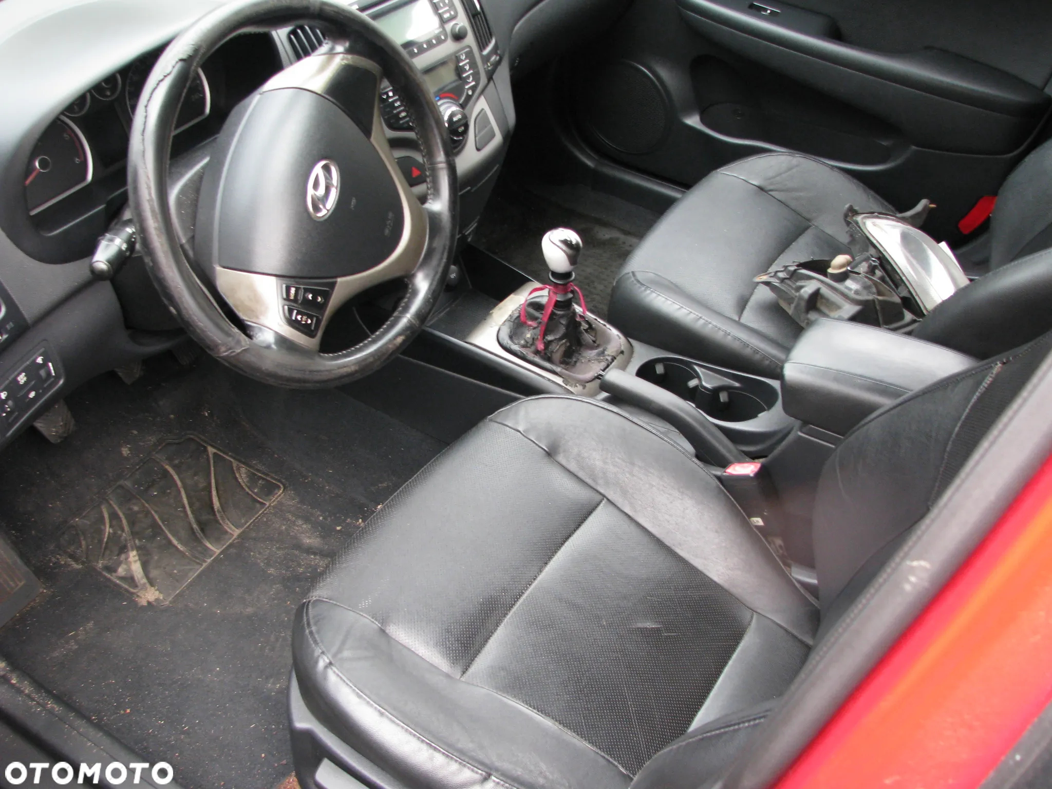 HYUNDAI I30 HATCHBACK 1.6 CRDI MASKA DRZWI ZDERZAK BŁOTNIK CZĘŚCI CZERWONY KOD LAKIERU JA - 9