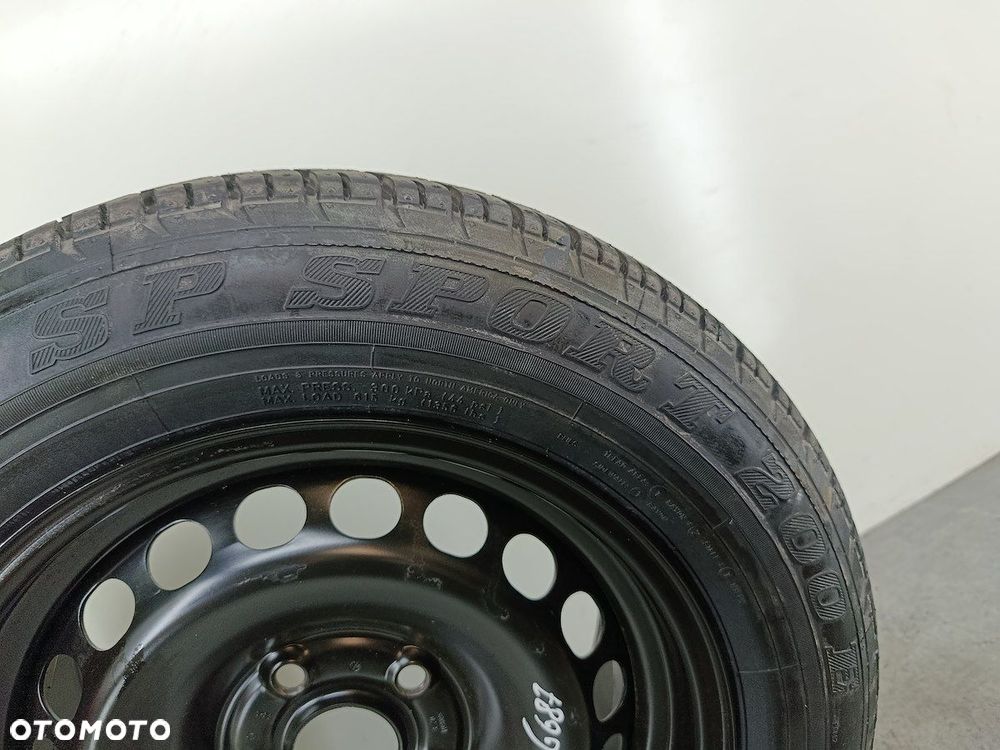 KOŁO ZAPASOWE 16'' VW PASSAT B5 FL 3B0601027E  KBA43929  205/60R15 - 12