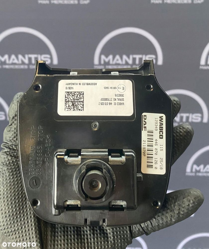 KAMERA RADAR TEMPOMAT DAF XF CF 2119707 - 2
