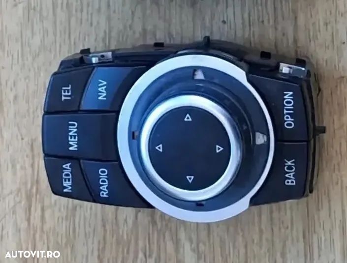 Joystick consola buton idrive rotita modul cotrol navigatie butoane comenzi Original BMW E81 E87 LCI E82 E88 E90 LCI E91 LCI E92+LCI E93+LCI E60+LCI E61 LCI E63 E64 E84 E70+LCI E71 E72 - 1